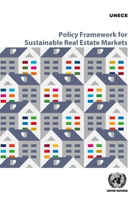 Cover for United Nations: Economic Commission for Europe · Policy framework for sustainable real estate markets (Paperback Book) (2020)