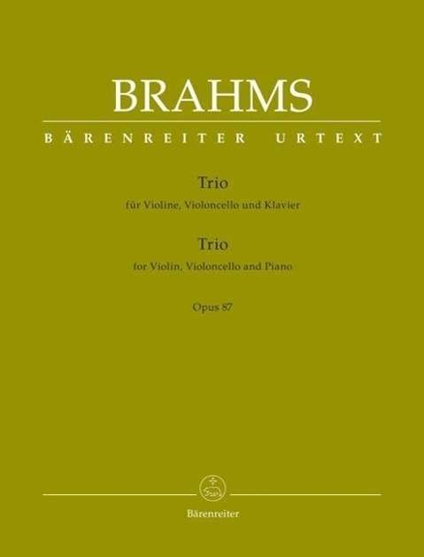 Cover for Brahms · Trio für Violine, Violoncello un (Bok)