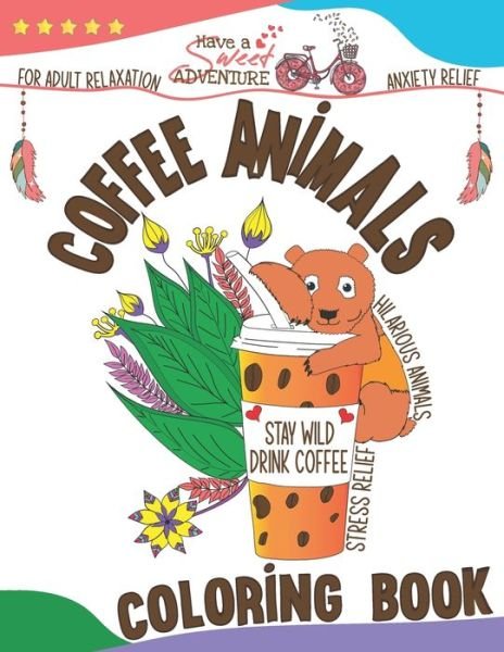 Cover for Bohem Tribe · Coffee Animals Coloring Book (Paperback Book) (2020)