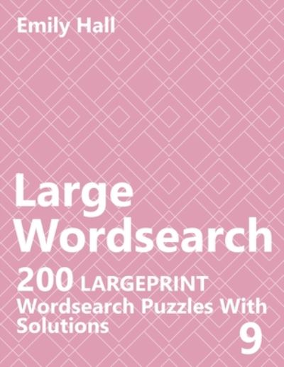 Cover for Emily Hall · Large Wordsearch 9 (Paperback Book) (2020)