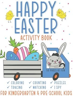 Happy Easter Activity Book - J and I Books - Bøger - Independently Published - 9798720359102 - 11. marts 2021