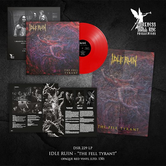 The Fell Tyrant (Red Vinyl) - Idle Ruin - Musik - DARKNESS SHALL RISE PRODUCTION - 9956683894102 - 24. maj 2024
