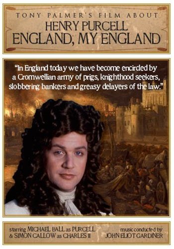 Cover for Tony Palmer · England, My England - Tony Palmer's Film About Henry Purcell (DVD) (2009)