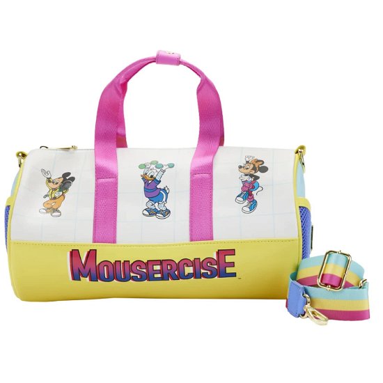 Cover for Loungefly · Loungefly Disney Mickey Mouse - Mousercise Duffle Bag (wdtb2548) (MERCH)