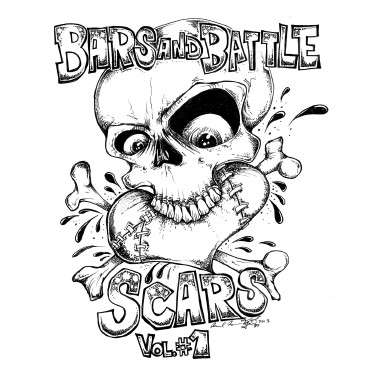 Cover for Bars &amp; Battle Scars 1 / Various (LP) (2013)