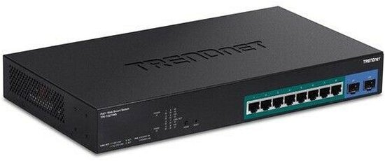 TRENDnet 10-Port Gigabit Web Smart PoE+ Switch -  - Merchandise - TRENDnet - 0710931162103 - May 1, 2024