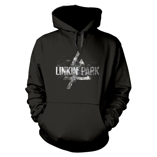 Cover for Linkin Park · Smoke Logo (Hoodie) [size S] [Black edition] (2020)