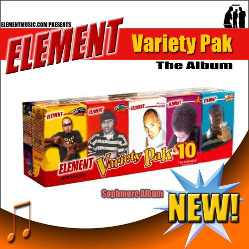 Cover for Element · Variety Pak (CD) (2008)