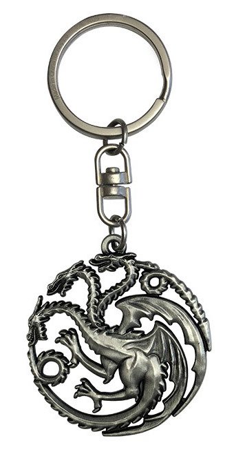 Cover for Abystyle · Game Of Thrones - Keychain 3D Targaryen X2 (Earriing) (2019)