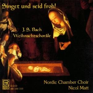 Cover for Bach,j.s. / Matt / Nordic Chamber Choir · Christmas Chorals (CD) (2012)