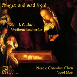 Cover for Bach,j.s. / Matt / Nordic Chamber Choir · Christmas Chorals (CD) (2012)