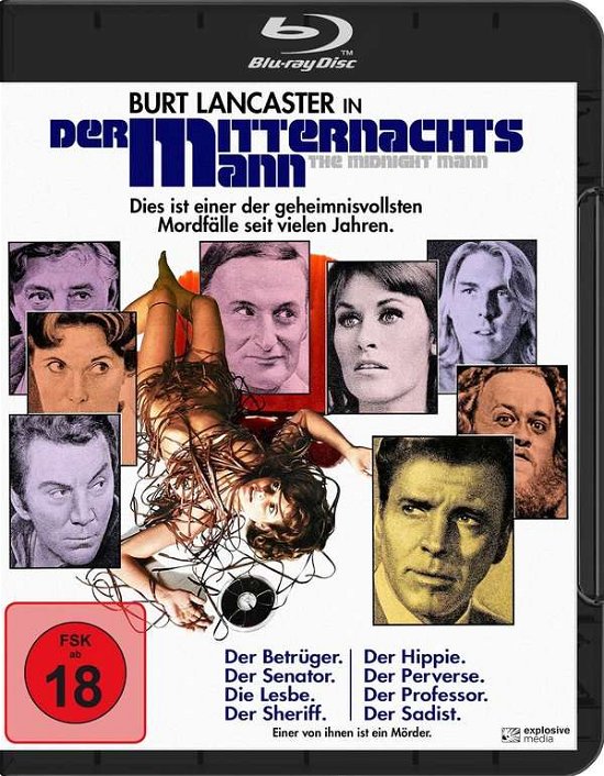 Cover for Der Mitternachtsmann (the Midnight Man) (blu-ray) (Blu-ray) (2019)