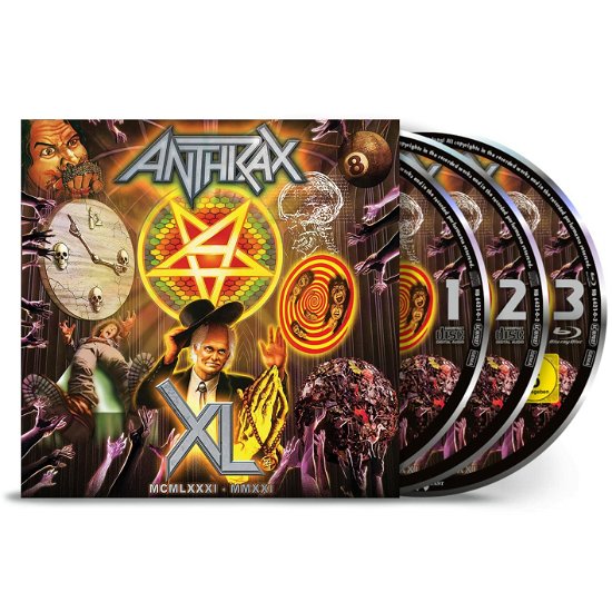 Cover for Anthrax · XL (Blu-ray/CD) [Limited edition] [Digipak] (2022)