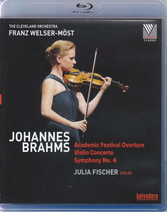 Brahms: Violin Concert D-dur - Julia Fischer - Film - BELVEDERE - 4260415080103 - 1. juli 2018