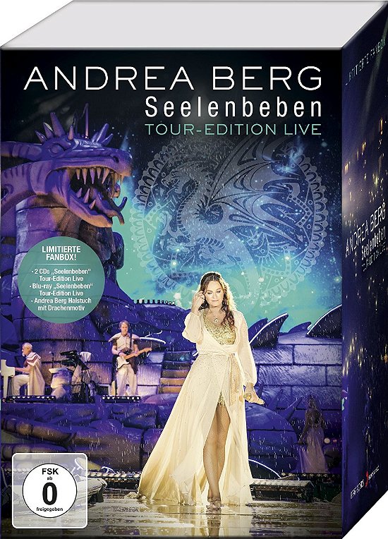 Cover for Andrea Berg · Seelenbeben 2CD + Blu Ray + Tørklæde (CD/Blu-ray) [Limited edition] (2017)