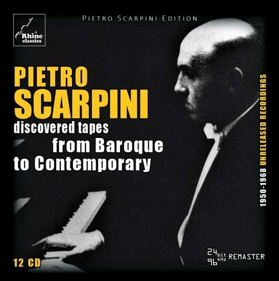 Cover for Pietro Scarpini · Discovered Tapes - from Baroque to Contemporary (CD) (2020)