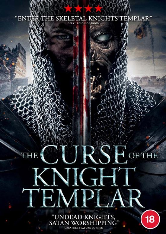 Cover for The Curse of the Knight of Templar · The Curse Of The Knight Templar (DVD) (2020)