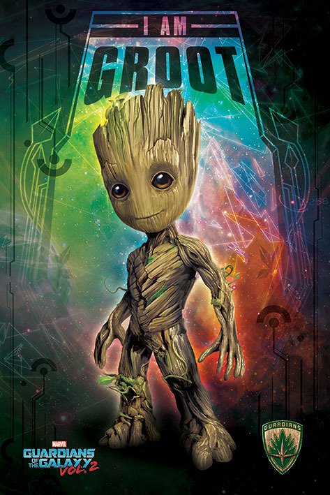 Cover for Guardians Of The Galaxy 2 · GUARDIANS OF THE GALAXY 2 - Poster 61X91 - I Am Gr (MERCH) (2019)