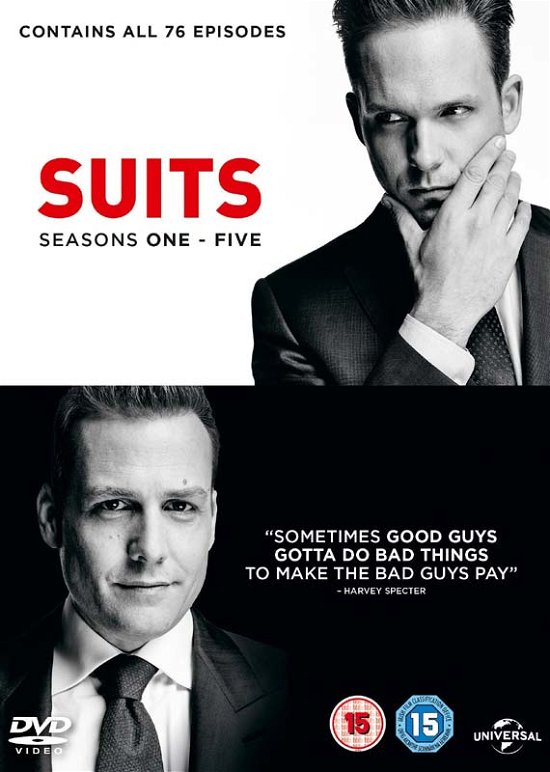 Suits: Seasons 1-5 [DVD] - . - Elokuva - UNIVERSAL - 5053083071103 - maanantai 6. kesäkuuta 2016