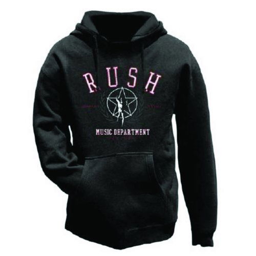 Cover for Rush · Rush Unisex Pullover Hoodie: Department (Black) (Hoodie) [size S] [Black - Unisex edition] (2013)