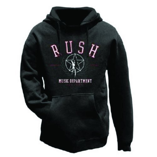 Cover for Rush · Rush Unisex Pullover Hoodie: Department (Hoodie) [size S] [Black - Unisex edition]