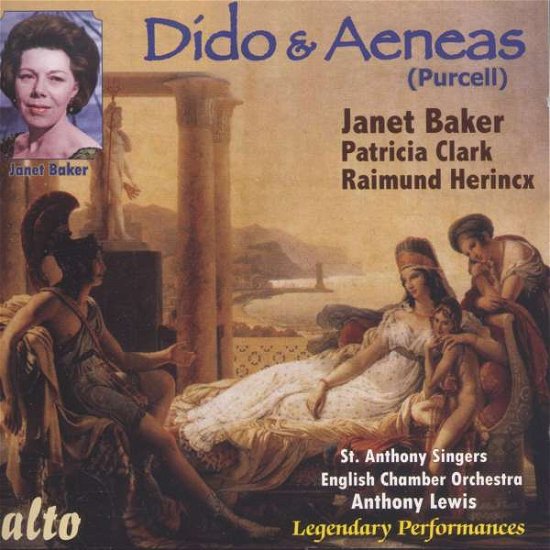 Cover for Janet Baker &amp; Cast / Lewis (Legendary) · Purcell: Dido &amp; Aeneas (Plus Bonus Arias) (CD) (2013)