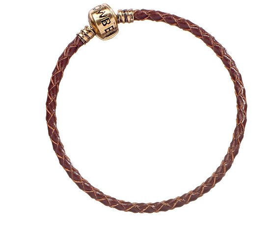 Fantastic Beasts: Brown Leather Charm Bracelet 18 Cm (Braccialetto) - Fantastic Beasts - Merchandise -  - 5055583409103 - 7. februar 2019