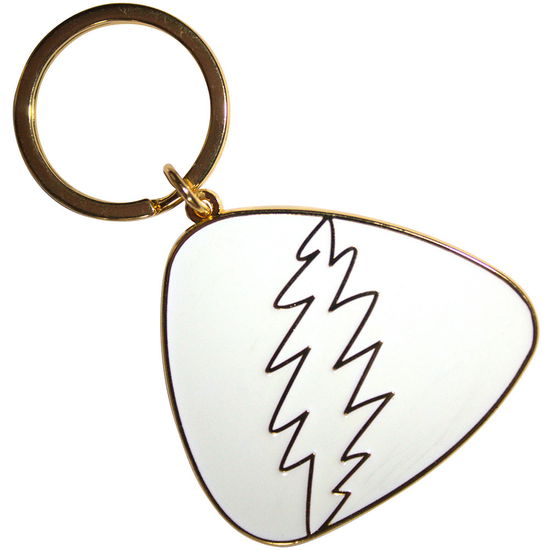 Cover for Grateful Dead · Grateful Dead Keychain: White Plectrum (MERCH) (2024)