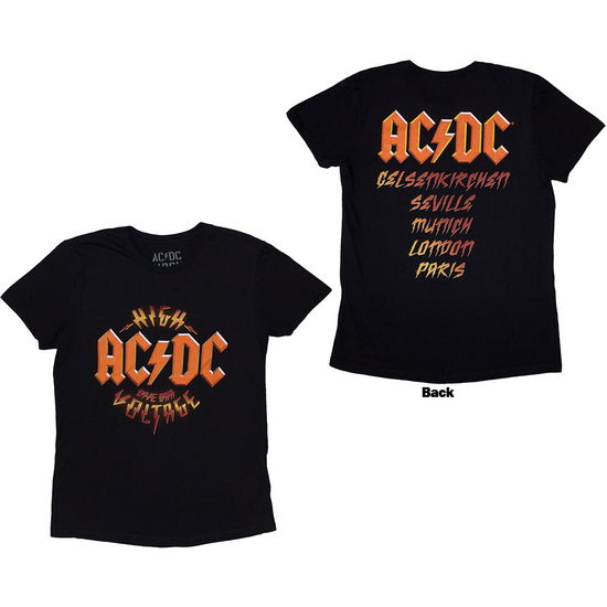 AC/DC · AC/DC Ladies T-Shirt: High Voltage Dive Bar (Back Print & Ex-Tour) (T-shirt) [size S] (2024)