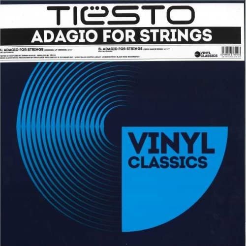 Cover for Dj Tiesto · Adagio For Strings (LP) (2023)