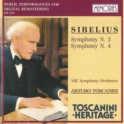 Cover for Jean Sibelius  · Symphony No.2 Op 43 (1902) In Re (CD)