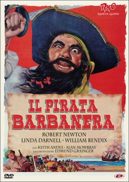 Cover for Raoul Walsh · Pirata Barbanera (Il) (DVD) (2015)