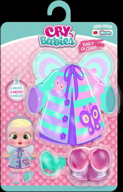 Imc Toys: Cry Babies - Dressy Outfits - Imc Toys - Koopwaar - Imc Toys - 8421134083103 - 