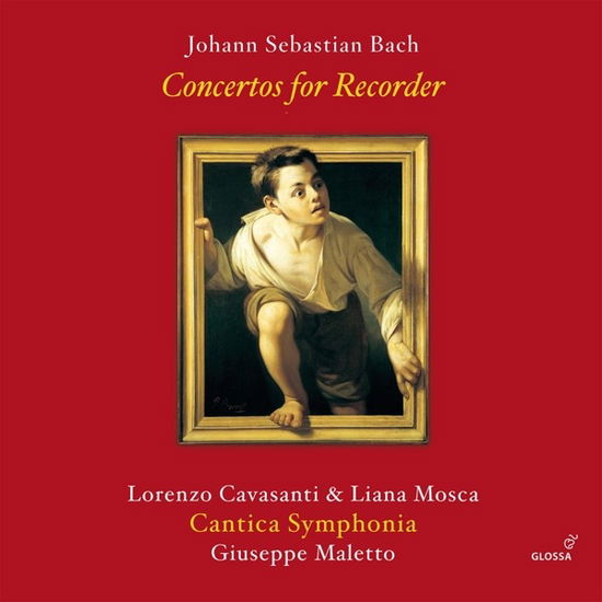 Cover for Lorenzo Cavasanti · Bach: Concertos for Recorder (CD) (2023)