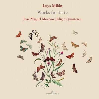 Cover for Jose Miguel Moreno · Lluys Milan: Works for Lute (CD) (2022)