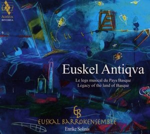 Cover for Euskal Barrockens / Solinis · Euskal Antiqva (CD) (2015)
