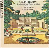 Sonaten Fur Violine Und Viola - Franz Joseph Haydn - Musik - ETCETERA - 8711525108103 - 4 november 1993