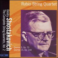 Cover for D. Shostakovich · String Quartets No.3 (CD) (2001)