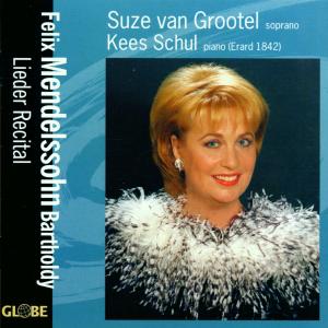 Lieder (23) - Mendelssohn / Van Grootel / Schul - Musik - GLOBE - 8711525520103 - 23 januari 2001