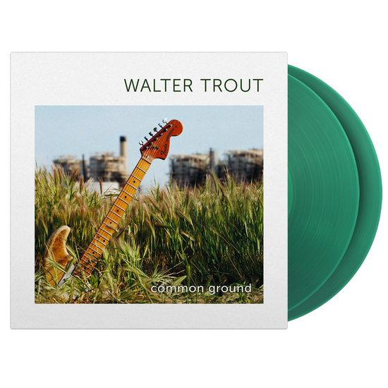 Cover for Walter Trout · Common Ground (LP) [15th anniversary Green Coloured edition] (2025)