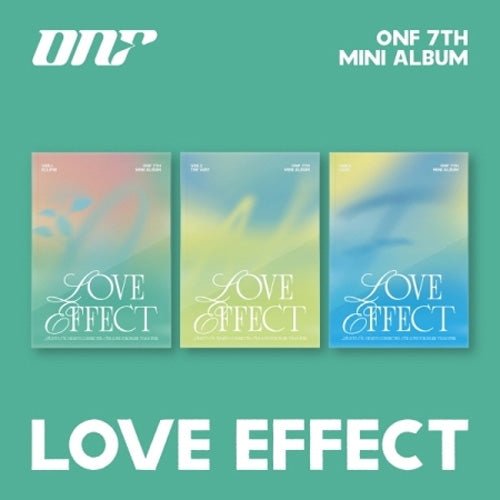 Cover for Onf · Love Effect - 7th Mini Album (CD + Merch) [Random Photobook edition] (2023)