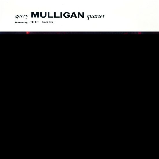 Cover for Gerry Mulligan Quartet · Gerry Mulligan Quartet (Feat. Chet Baker) (Transparent Red Vinyl) (LP) (2022)