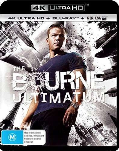 Cover for Bourne Ultimatum (4K UHD Blu-ray) (2016)