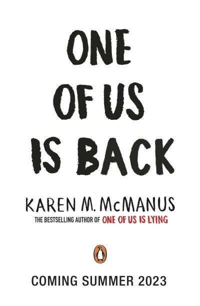 Cover for Karen M. McManus · One of Us is Back - One Of Us Is Lying (Hardcover bog) (2023)