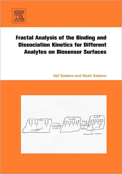 Cover for Sadana, Ajit (Chemical Engineering Department, University of Mississippi, MS, USA) · Fractal Analysis of the Binding and Dissociation Kinetics for Different Analytes on Biosensor Surfaces (Hardcover Book) (2007)