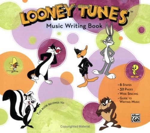 Cover for Alfred Publishing · Looney Tunes Manuscript Book 32p 6stv (Paperback Book) (2008)