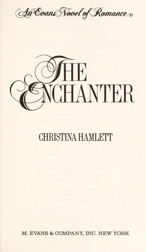 Cover for Christina Hamlett · Enchanter - Evans Novel of Romance (Gebundenes Buch) (1990)