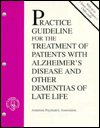 American Psychiatric Association Practice Guideline for the Treatment of Patients with Alzheimer's Disease - American Psychiatric Association - Libros - American Psychiatric Association Publish - 9780890423103 - 1 de agosto de 1997