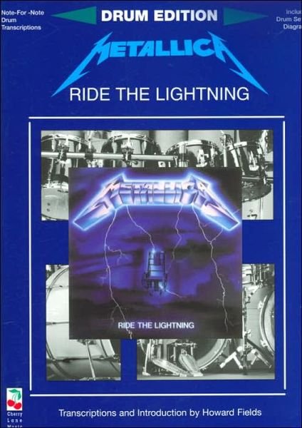 Cover for Metallica · Metallica - Ride the Lightning: for Drums (Play It Like It Is) (Percussion) (Paperback Book) (1992)