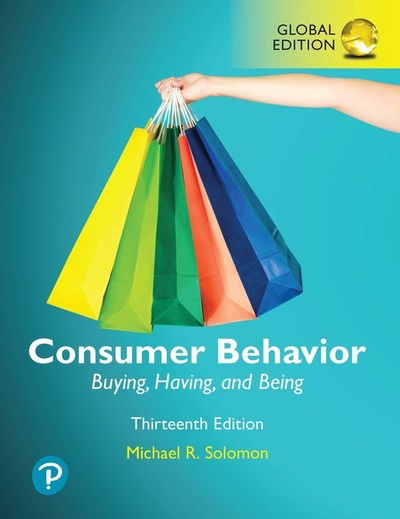 Cover for Michael Solomon · Consumer Behavior: Buying, Having, and Being, Global Edition (Paperback Book) (2019)